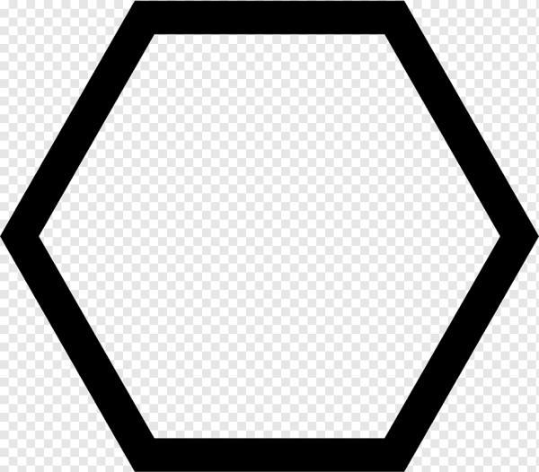 Пентагон в шестиугольнике