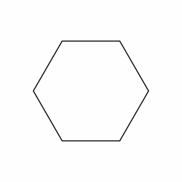 Вытянутый шестиугольник