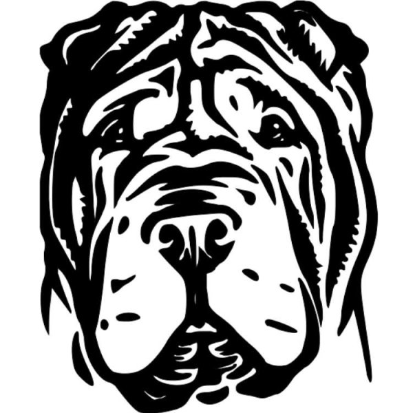 Шарпей вектор