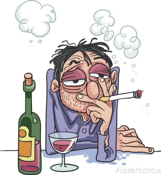 Алкаш мультяшный