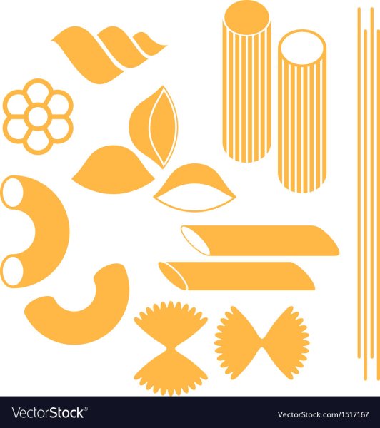 Логотипы макаронных изделий