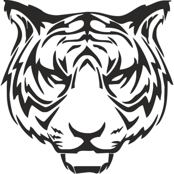 Трайбл голова тигра