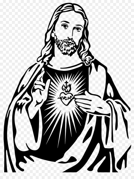 Иисус эскиз