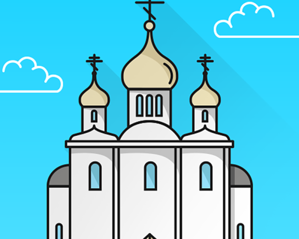 Значок храма