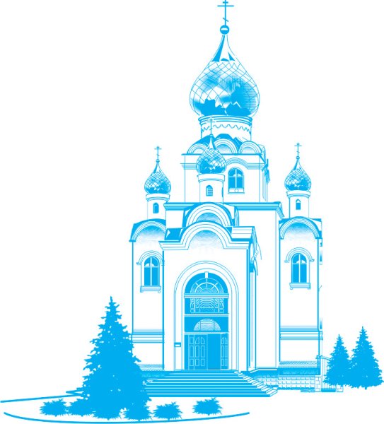 Силуэт храма