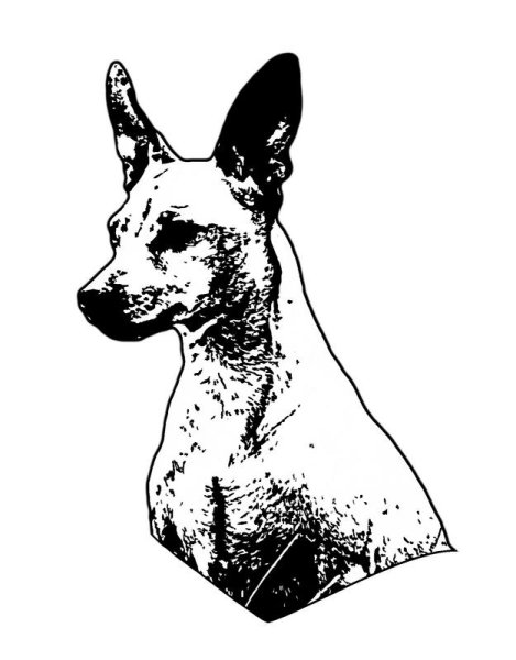 Силуэт цвергпинчера
