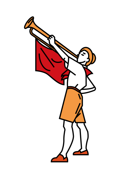 Пионер с Горном