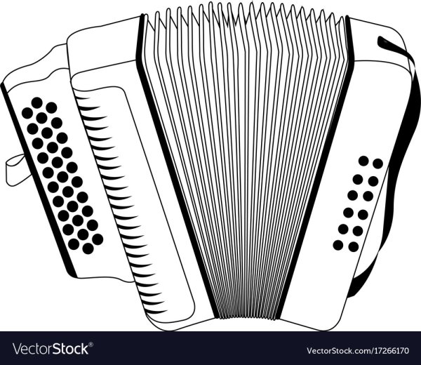 Аккордеон карандашом