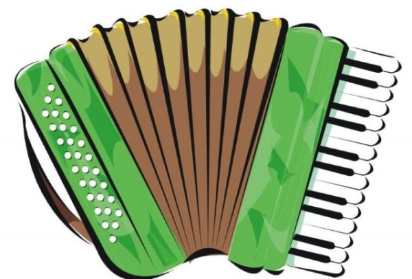 Аккордеон мультяшный