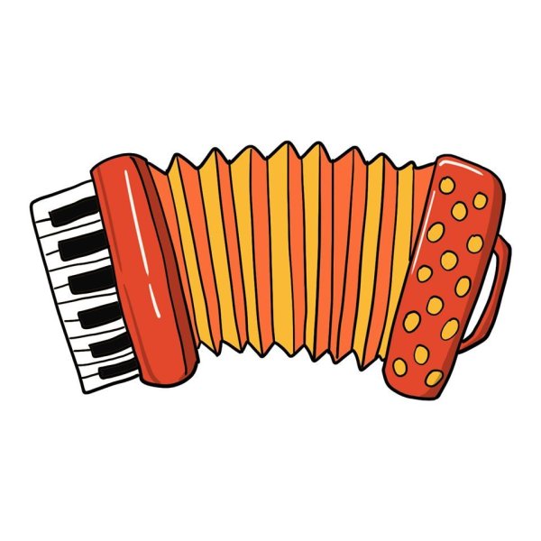 Гармошка мультяшная