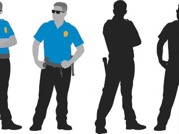 Охранник вектор