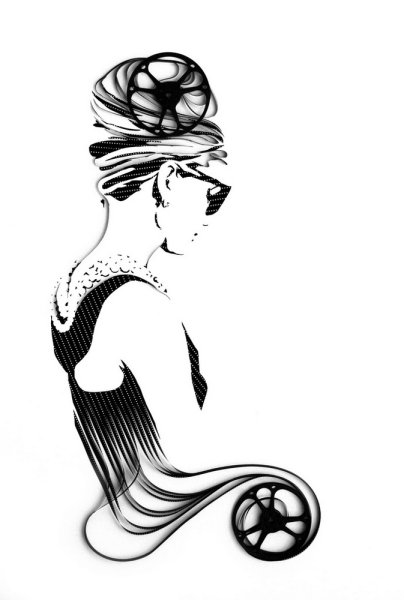 Черно белая Графика