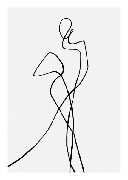 Стилизованная фигура человека