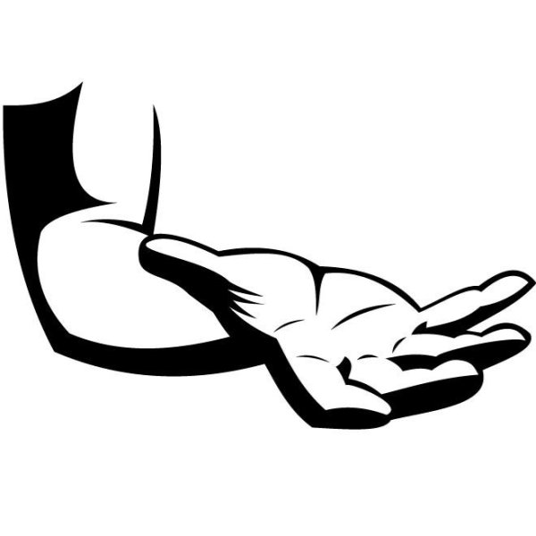 Векторная ладонь