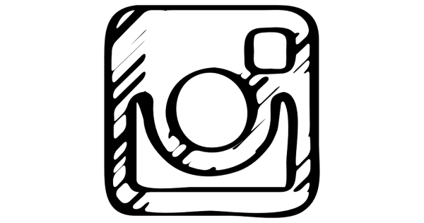 Нарисованный логотип инстаграмма