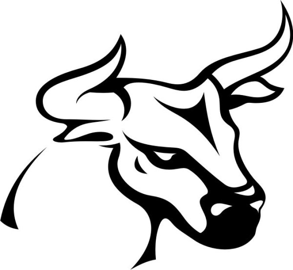 Тату тореадор с быком