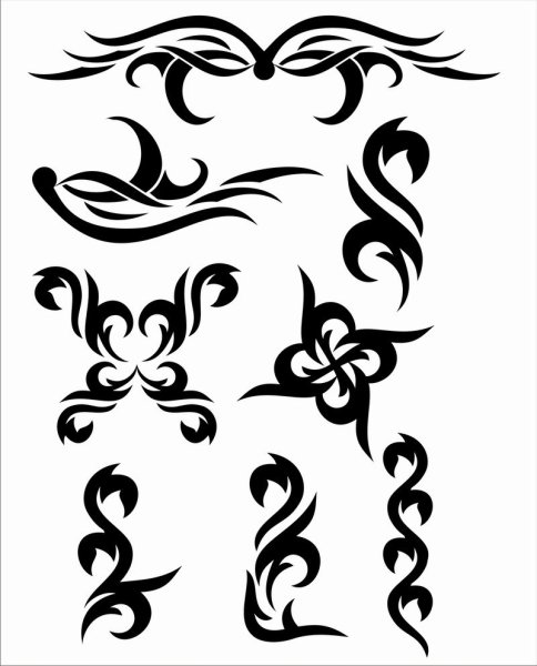 Орнаменты легкие