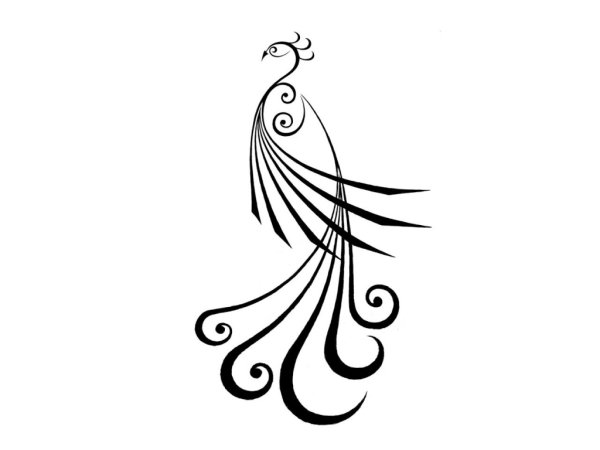 Стилизованное изображение Жар птицы