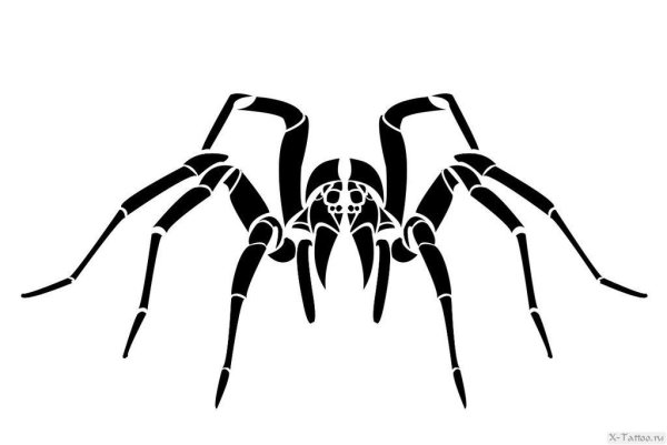 Стилизованные пауки