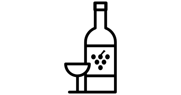 Вино вектор