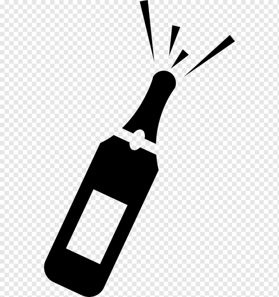 Бутылка силуэт