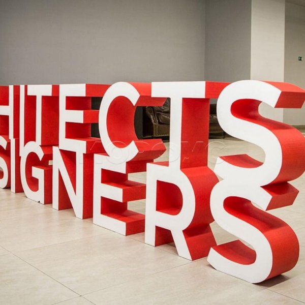 Объемные буквы из пенопласта