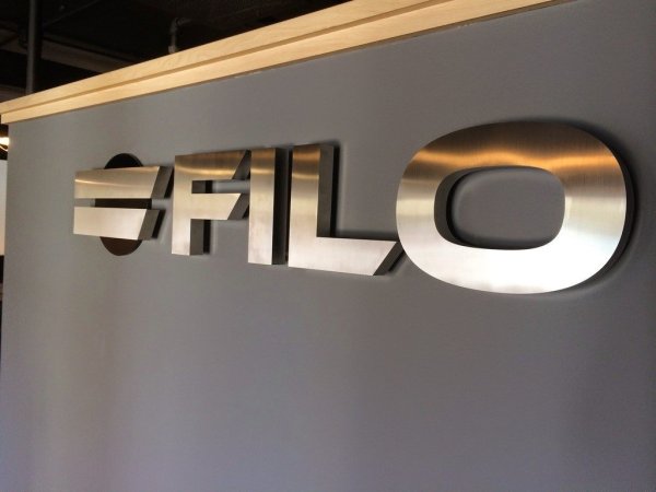 Металлические буквы с подсветкой