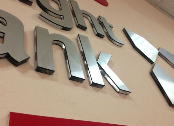 Объемные буквы из оргстекла