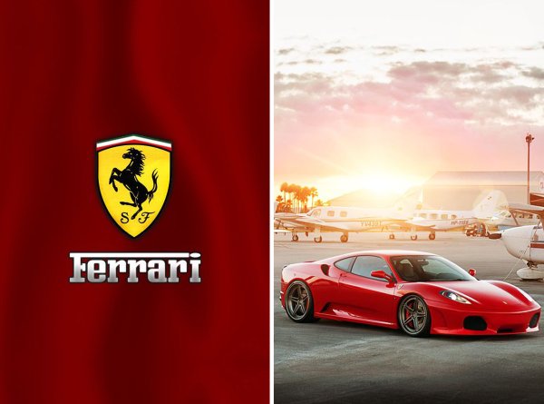 Значок Феррари фото