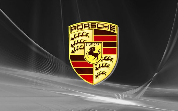 Porsche logo Blue