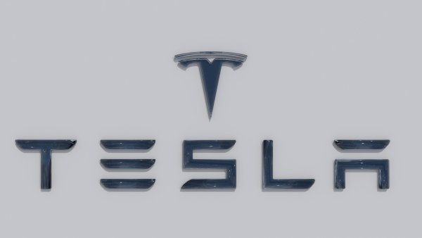 Tesla логотип на прозрачном фоне