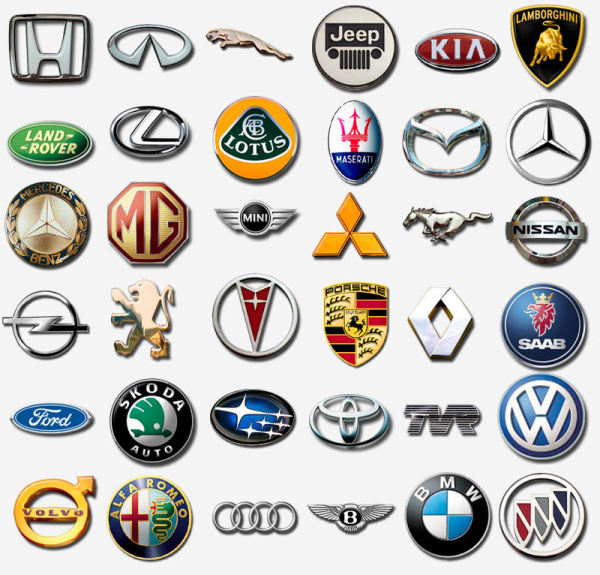 Марки машин