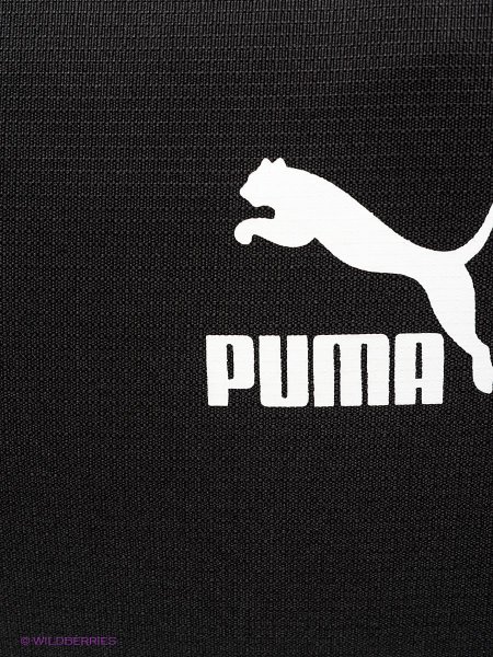 Puma логотип на черном