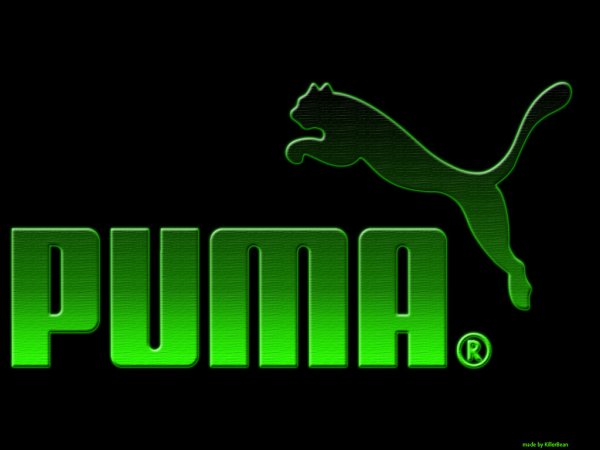 Puma логотип кошки с костями