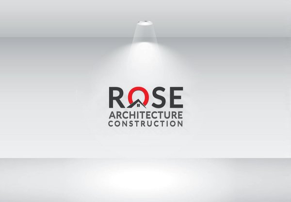 Мокап логотипа на стене