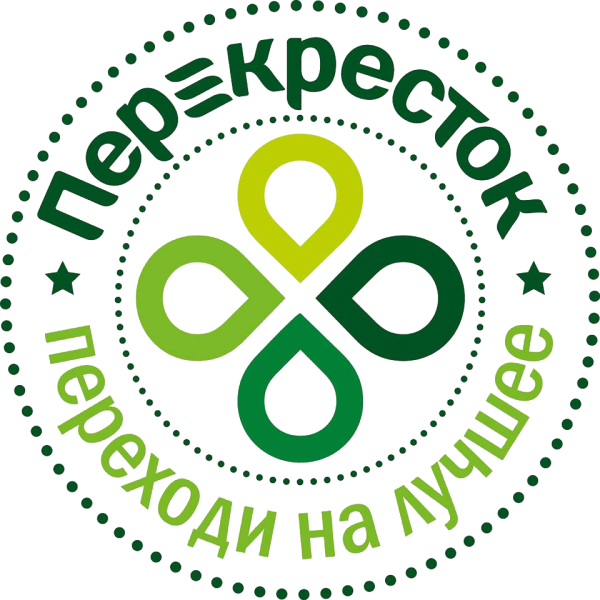 Логотип перекресток супермаркет