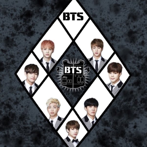 АРМИ бабочка BTS