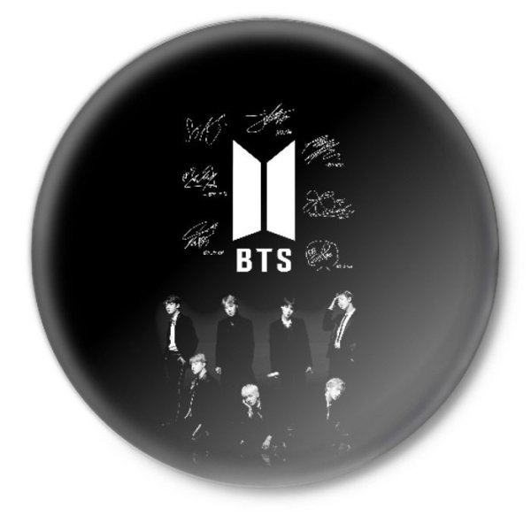 БТС АРМИ значок группы