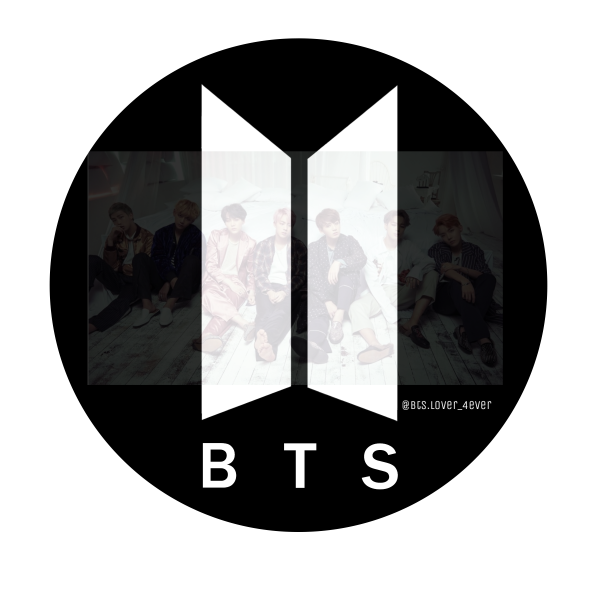 БТС значок группы