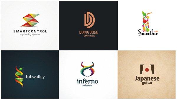 Яркие логотипы компаний