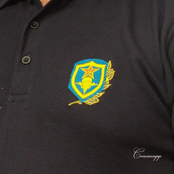 Машинная вышивка на одежде