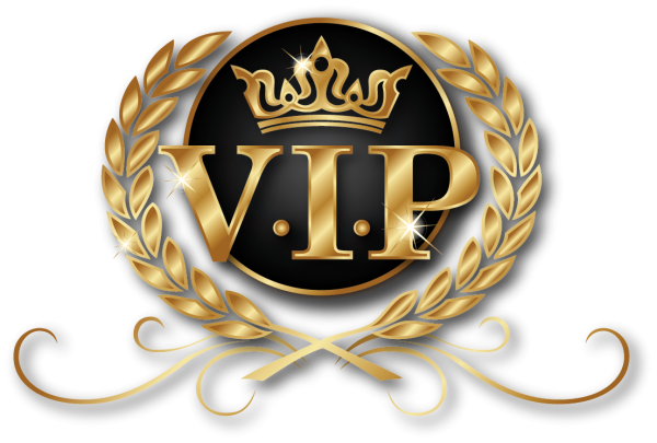 Золотой значок вип