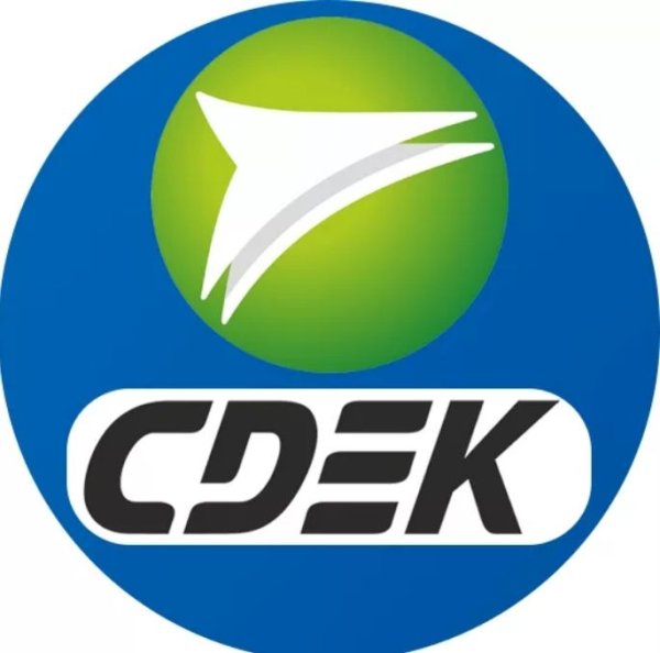 СДЭК курьер логотип