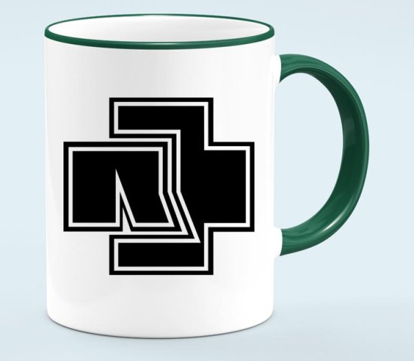 Футболка с лого рамштайн