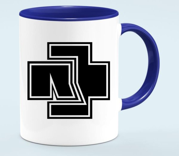 Футболка с лого рамштайн