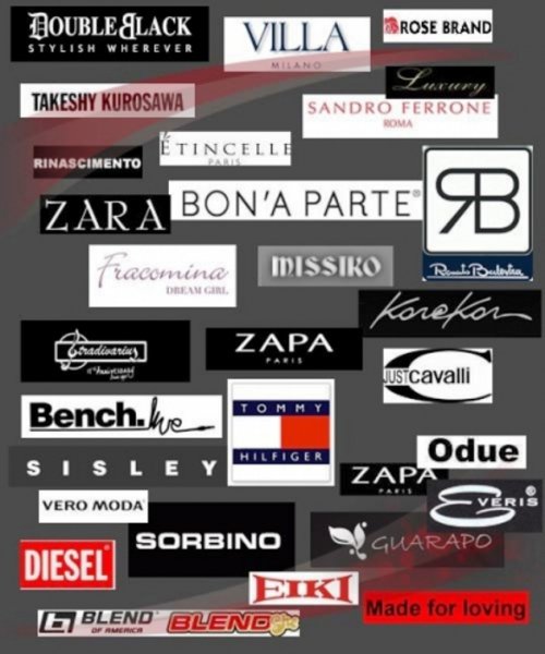Бренды одежды
