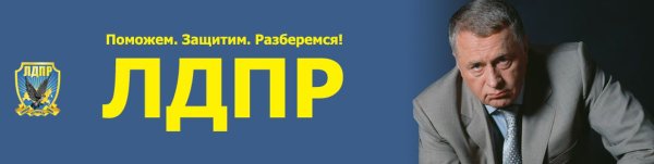 ЛДПР лого слоган