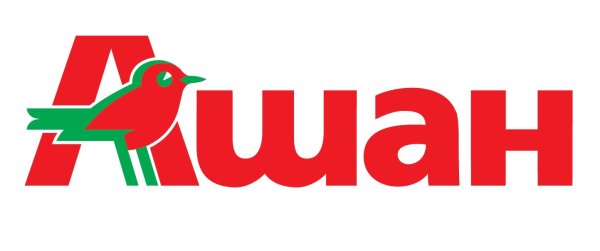 Ашан логотип без фона