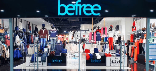 Befree вывеска