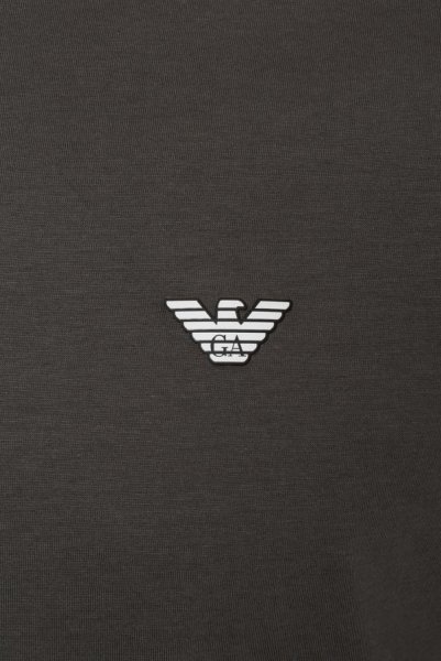 Металлический логотип Армани